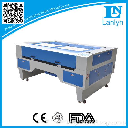LN-RS1280T Double Heads high quality co2 laser cutting&engraving machine with 100w